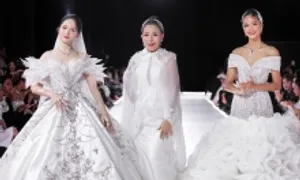 H'Hen Niê, Hương Giang cùng dàn mỹ nhân diễn đầm cưới H'Hen Niê, Hương Giang cùng dàn mỹ nhân diễn đầm cưới