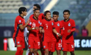 Timor Leste 0-3 Singapore